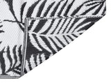 Outdoor Rug ARAKIL Black 140x200 cm PP 317013