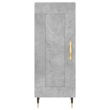 Sideboard Concrete Grey 34.5x34x90 cm Engineered Wood 830424
