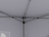 3 x 3m Pop Up Gazebo, Wedding Party Canopy Tent Marquee with Carry Bag and Windows, White T3398P315900