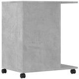 Printer Stand with Wheels Concrete Grey 60x40x68.5 cm 840642