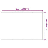 Vertical Awning Anthracite 180x1000 cm Oxford Fabric 148225