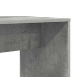 Desk Concrete Grey 138.5 x 55 x 143 cm Engineered Wood 3337252