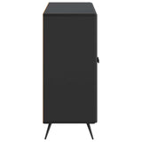 Sideboard Black 89 x 34.5 x 80 cm Engineered Wood 895566