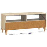 LED TV Cabinet Sonoma Oak Engineered Wood 896327