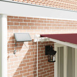 Manual Retractable Awning with LED Burgundy 600x300 cm 3214980