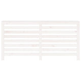 Radiator Cover White 169x19x84 cm Solid Wood Pine 822607