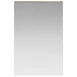 Bathroom Mirror Cabinet Smoked Oak 40 x 10.5 x 60.5 cm 889027