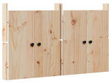 Kitchen Door MEPPEL 2 pcs Cream 50 x 9 x 82 cm Solid Pine wood 868170