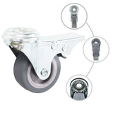 24 pcs Bolt Hole Swivel Casters 50 mm 277884