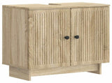 Bathroom Sink Cabinet EDE Sonoma Oak 59.5 x 31.5x 59 cm 895907