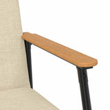 Armchair Cream 59 x 75 x 78 cm Fabric 42017668