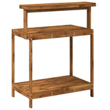 Outdoor Potting Bench 86.5 x 48.5 x 106 cm Solid Acacia Wood 903084