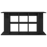 Aquarium Stand Black Oak 120x40x60 cm Engineered Wood 862151