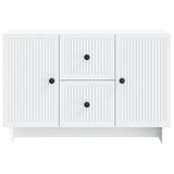 Sideboard with Drawer White 89 x 34.5 x 60 cm Engineered Wood 893965