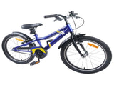 Kids Bike 24 Inches for 8-12 Years Old Blue Black 42009406