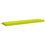 2-Piece Bench Cushions SOEST 2 pcs 100% Polyester Bright Green 950037