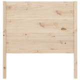 Headboard 106x4x100 cm Solid Wood Pine 818705