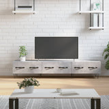TV Cabinet Concrete Grey 150x36x30 cm Engineered Wood 829152