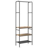 Clothes Rack Artisan Oak 60 x 30 x 171 cm Engineered Wood 868462