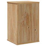 Bathroom Wall Cabinet OTTA 35x30x55 cm Solid Wood Pine 4013457