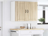 Wall Cabinet LUCCA Sonoma Oak 80 x 31 x 80 cm Engineered Wood 885057