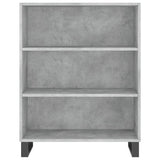 Highboard Concrete Grey 69.5x34x180 cm Engineered Wood 3196095