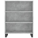 Shelf Cabinet Concrete Grey 69.5x32.5x90 cm Engineered Wood 828392