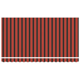 Retractable Awning Orange 350 x 200 cm Fabric 3329665