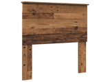 Bed Frame with Headboard Old Wood 75 x 190 cm Solid Pine Wood 3411080
