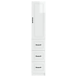 Cabinet Set 2 pcs High Gloss White 33 x 34.5 x 87 cm 3416974