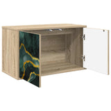 Wall-mounted TV Cabinet WIJHE 69 x 33 x 40 cm Sonoma Oak 8007119