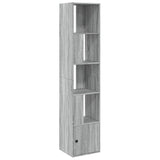 Bookcase Grey Sonoma 40x36x189 cm Engineered Wood 848246