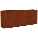 Garden Raised Bed 200x40x80 cm Corten Steel 824527
