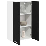 Hanging Cabinet Black Oak 60 x 31 x 100 cm Engineered Wood 884355