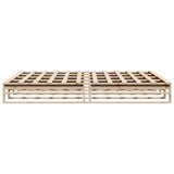 Bed Frame without Mattress 180x200 cm Super King Solid Wood Pine 3302318