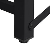 Washing Machine Pedestal Black 62 x 60.5 x 32.5 cm Steel 42022040