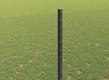 Welded Wire Fence 10 x 1.5 m PVC-Coated Steel Grey Mesh 3336833