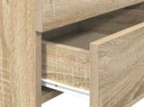 Bedside Cabinets 2 pcs with 2 Drawers Sonoma Oak 40x36.5x62 cm 858637