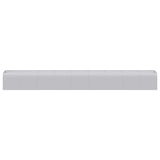 Planter 360x40x40 cm Galvanised Steel 860701