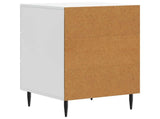 Bedside Cabinet White 43 x 41 x 66.5 cm Engineered Wood 894785