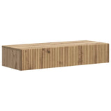 Wall-Mounted Side Table Artisan Oak 87.5 x 34.5 x 17 cm 898504