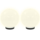 LED Bowl Lamps 4 pcs Spherical 20 cm PMMA 277141