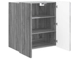 Wall-Mounted Cabinet Grey Sonoma 66 x 34.5 x 92 cm 898231