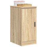 Garage Storage Cabinet Sonoma Oak 40x51x85 cm Solid Wood Pine 860564