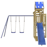 Outdoor Playset Impregnated Wood Pine 3279009
