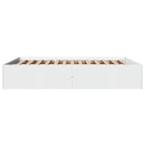 Bed Frame without Mattress White 150x200 cm 3281007