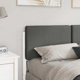 Upholstered Headboard White and Light Grey 160 cm 880062