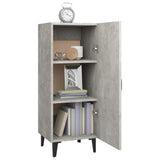 Sideboard Concrete Grey 34.5x34x90 cm Engineered Wood 812334