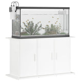 Aquarium Stand White 101x41x58 cm Engineered Wood 833631