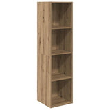 TV Cabinet Set Wall-mounted 2 pcs Artisan Oak Engineered Wood 3393173